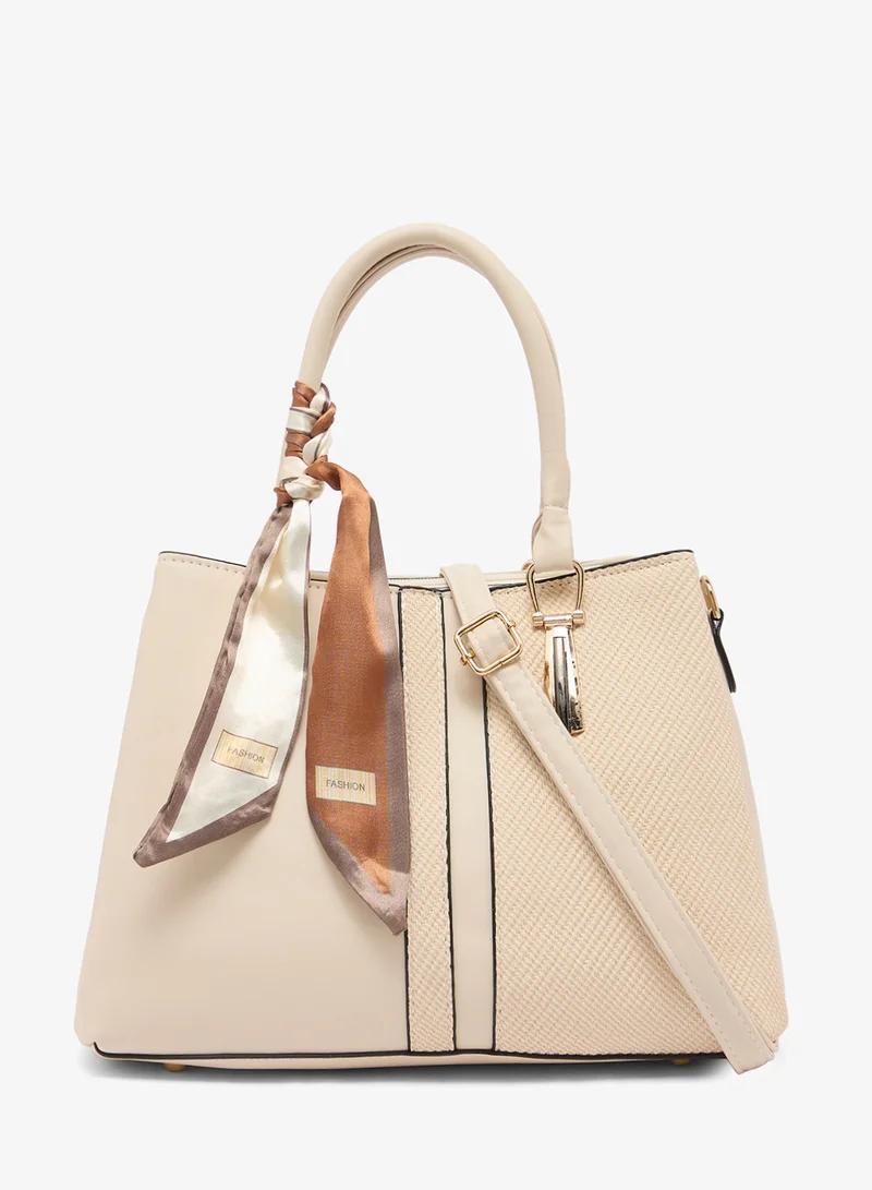 ايلا Top Handle Structured Satchel Bag